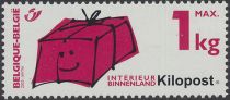 Parcel Post Stamp: Kilopost perforated