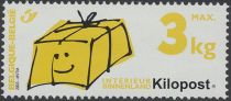 Parcel Post Stamp: Kilopost perforated