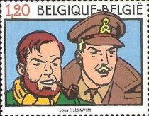 France-Belgium Joint Issue: Blake & Mortimer Comic figures