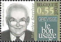 Maurice Grevisse and logo "Le bon usage"