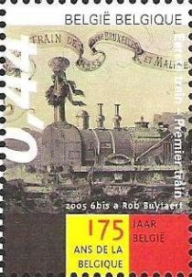 175 year Belgium - First train