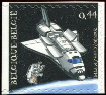 Space Shuttle Self-adhesive - left imperf