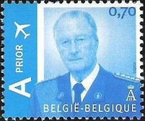 King Albert II in military uniform 0,70 euro