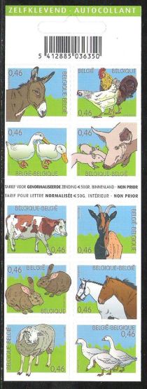 Booklet Farm Animals - Selfadhesive