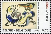 Danemark-Belgium Joint Issue: Asger Jorn