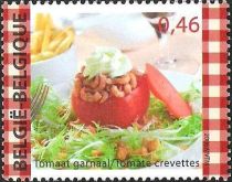 This is Belgium 4th Issue - Shrimp tomato