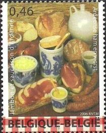 This is Belgium 4th Issue - Ham and Sausage