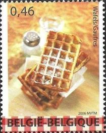 This is Belgium 4th Issue - Waffles