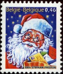 Stamp for personalized series: Santa Claus