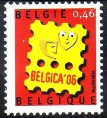 Stamp for personalized series: Belgica 2006