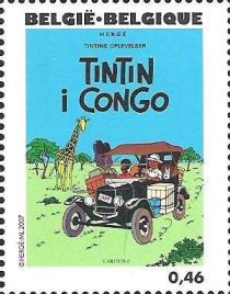 Tintin in Afrika (Danish)