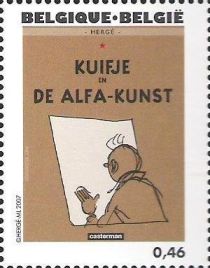 Tintin and Alph-art (Dutch)