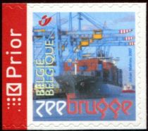 Port of Zeebrugge Selfadh. Left unperforated