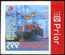 Port of Zeebrugge Selfadh. Right unperforated