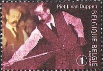 Billiards Champion Piet  J. Van Duppen