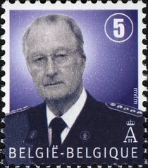 King Albert II in uniform. Tarif 5