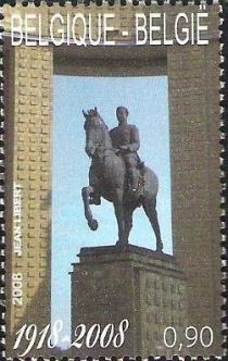 New-Zeeland-Belgium Joint Issue: Statue King Albert I