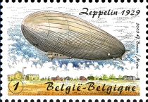 Zeppelin first flight around the World - 1929