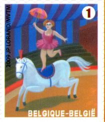 Acrobat on Horseback-Juggler