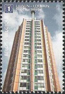 Skyscrapers in Belgium: Leuven, St.Maartensdal