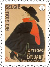 Henri de Toulouse-Lautrec: Aristide Bruant dans son cabaret