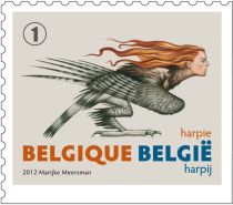 Mythical creatures : Harpy - Harpie - Harpij