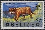 Mountain Lion (Felis concolor) - Overprinted