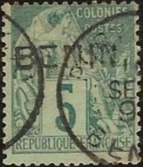 Type Alphée Dubois overprint