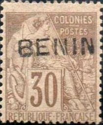 Type Alphée Dubois overprint