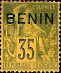 Type Alphée Dubois overprint