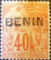 Type Alphée Dubois overprint