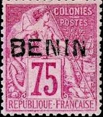 Type Alphée Dubois overprint