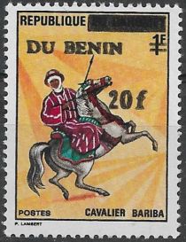 Bariba Cavalier overprints & surcharges Part I