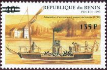 Steamer of 1788 (steam engine), overprint