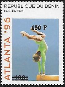 Gymnastics, overprint