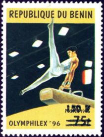 Gymnastics, overprint