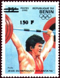 Weight lifting, overprint