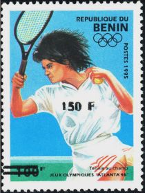 Tennis, overprint