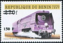 Locomotive class N.º 21-C-6 1941, overprint