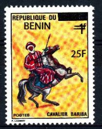 Bariba Cavalier overprints & surcharges Part II