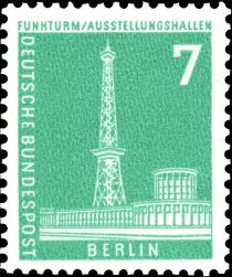 Radio tower and exhibition halls