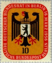 Coat of arms of Berlin on Federal Eagle