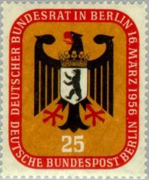 Coat of arms of Berlin on Federal Eagle