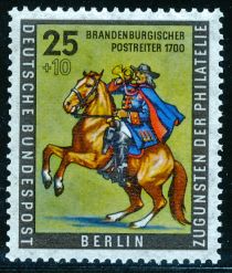 Brandenburg postrider (approx. 1700)