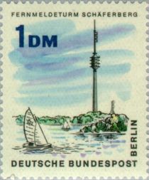 Telecommunications tower on Schäferberg, Berlin-Wannsee