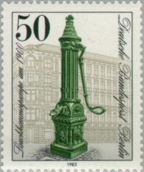 Lauchhammer pump (approx. 1900), Klausen square