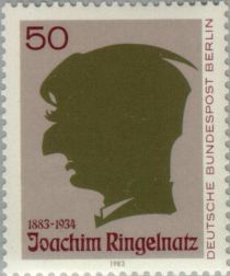 Joachim Ringelnatz, poet and painter