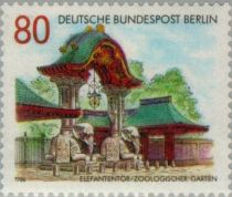 Elephant gate, Berlin Zoo