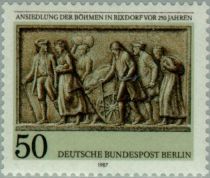 'Bohemia Refugees' (relief, King Wilhelm I monument, Berlin)