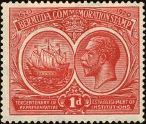 Seal of the Colony and King George V